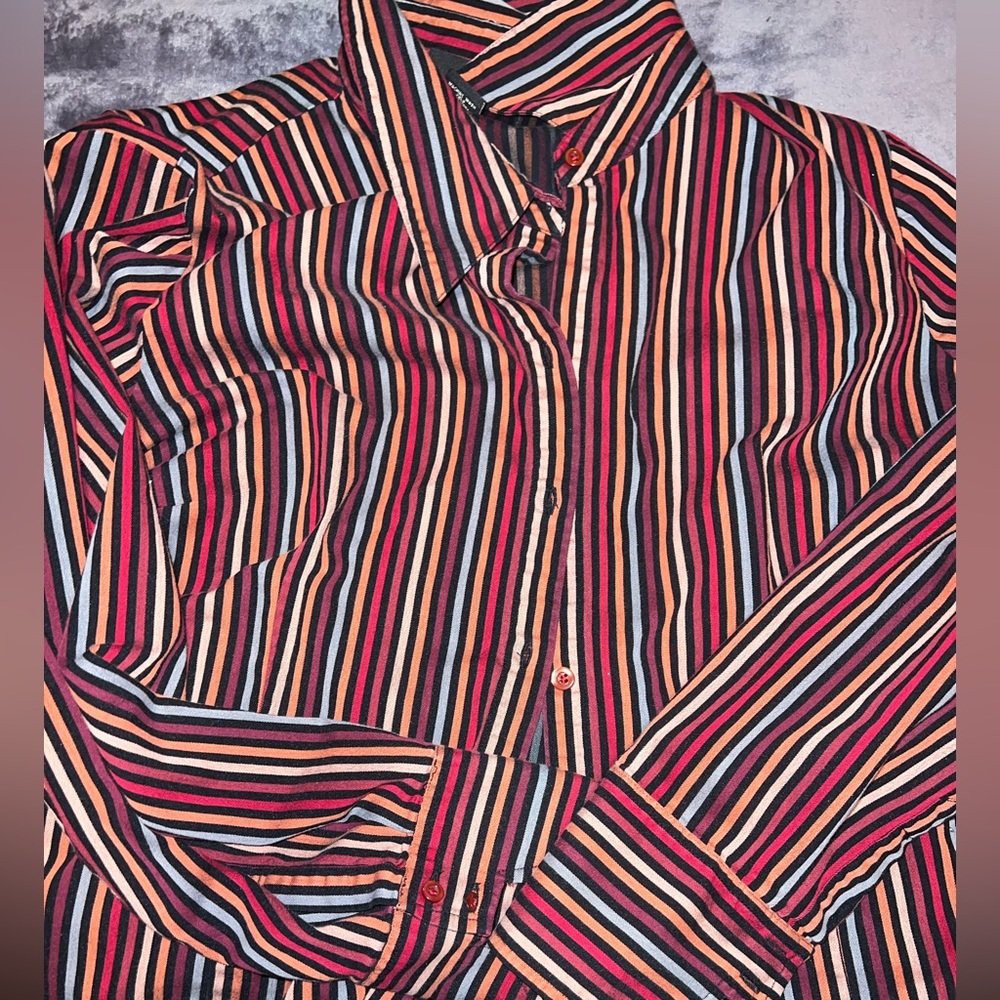 Plus Size button down Lane Bryant